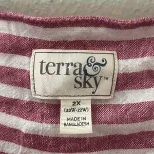 Terra & Sky Women Plus Size 2x 20w-22w